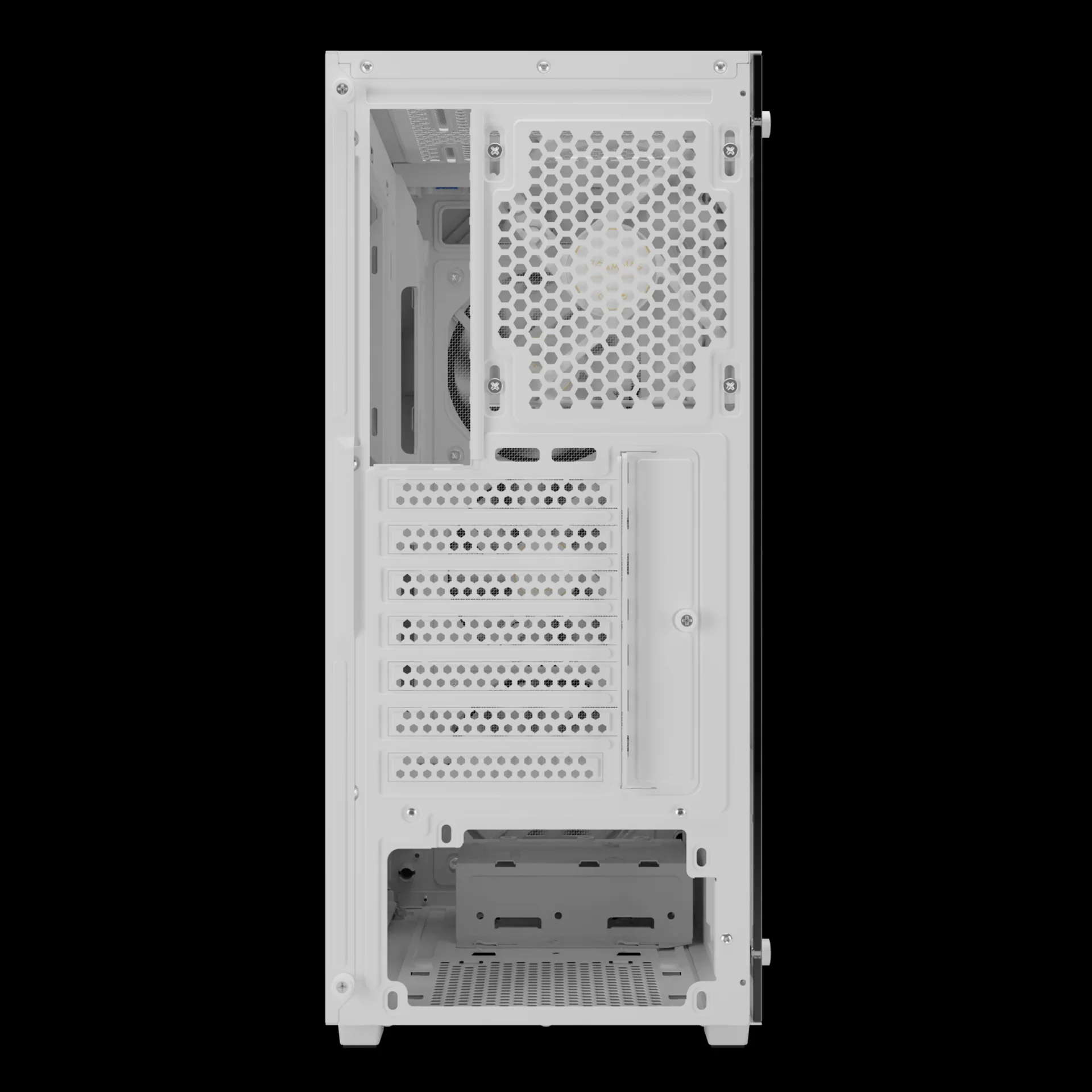 GAMDIAS AURA GC1 ELITE ARGB Mid Tower Gaming Case - White - Image 8