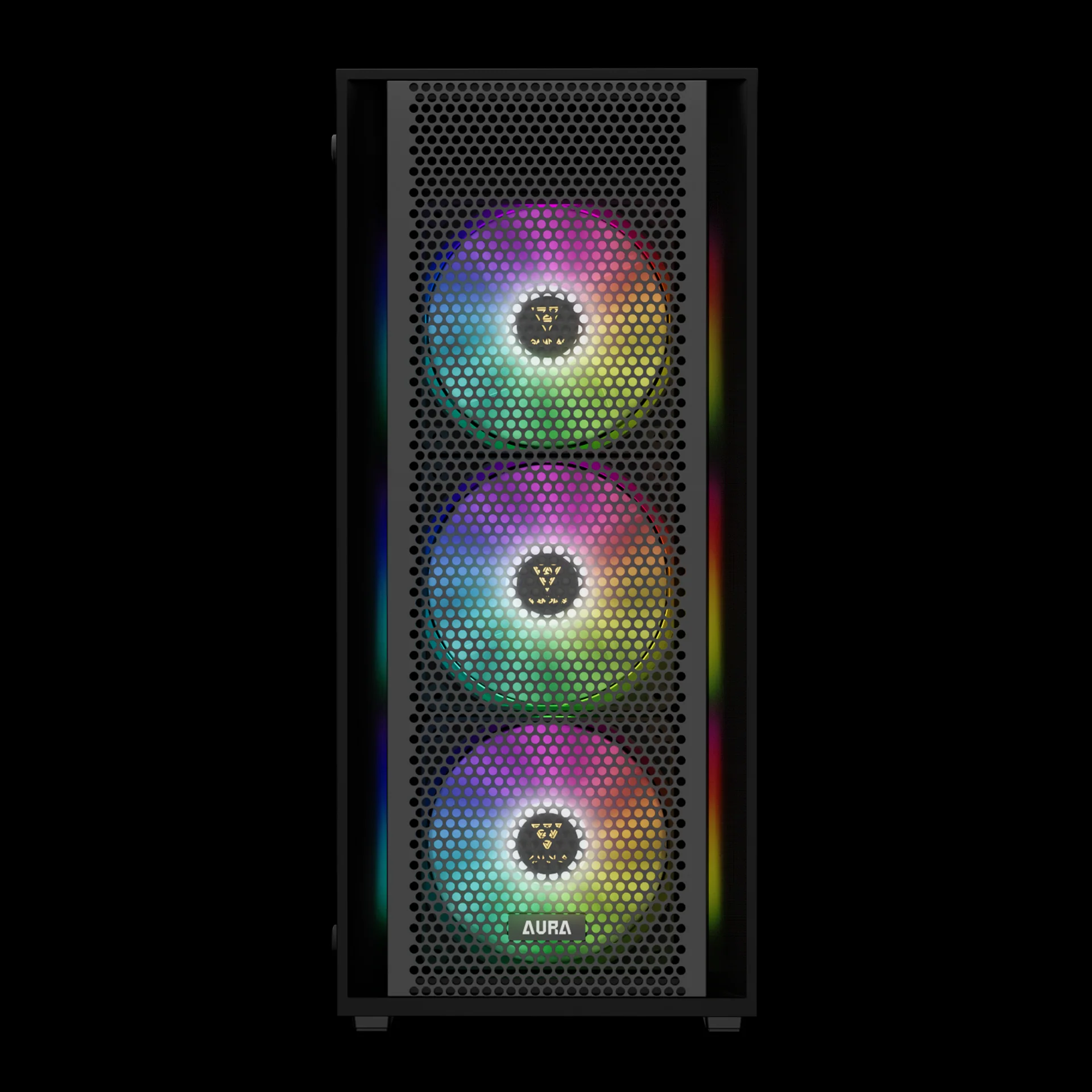 GAMDIAS AURA GC2 ELITE ARGB Mid Tower Gaming Case - Black - Image 4