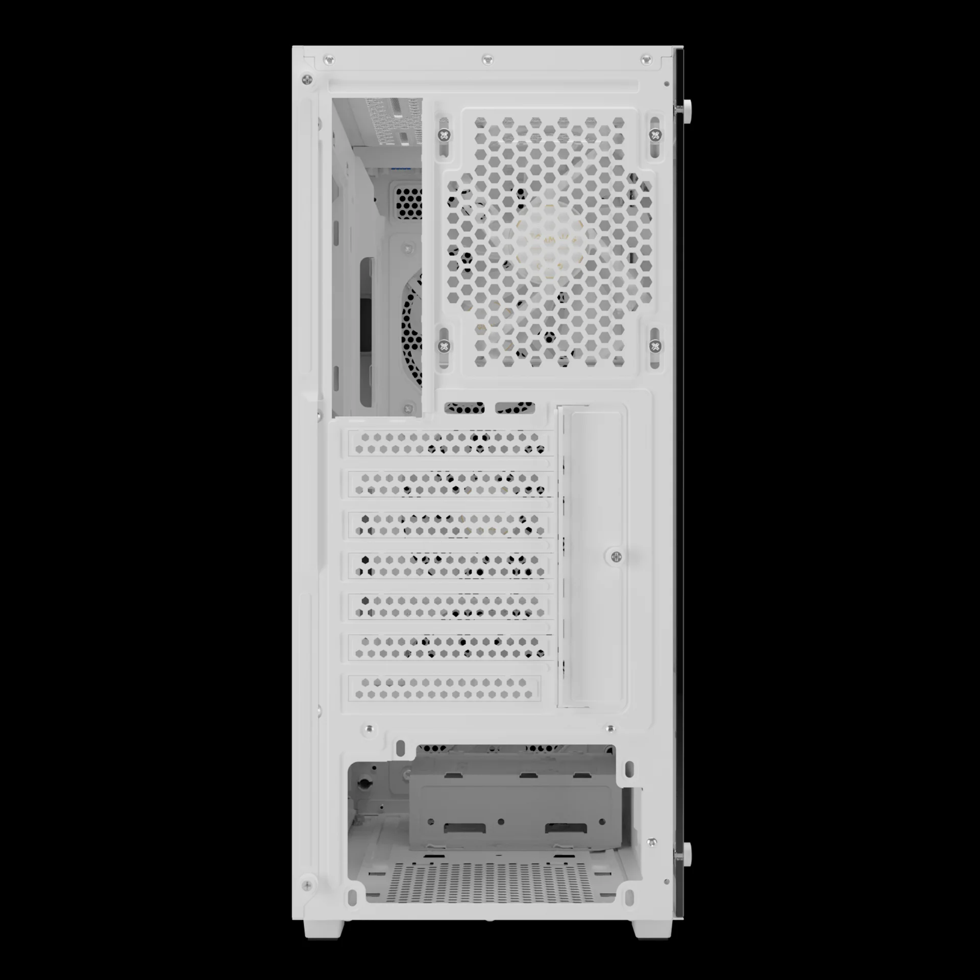 GAMDIAS AURA GC2 ELITE ARGB Mid Tower Gaming Case - White - Image 5