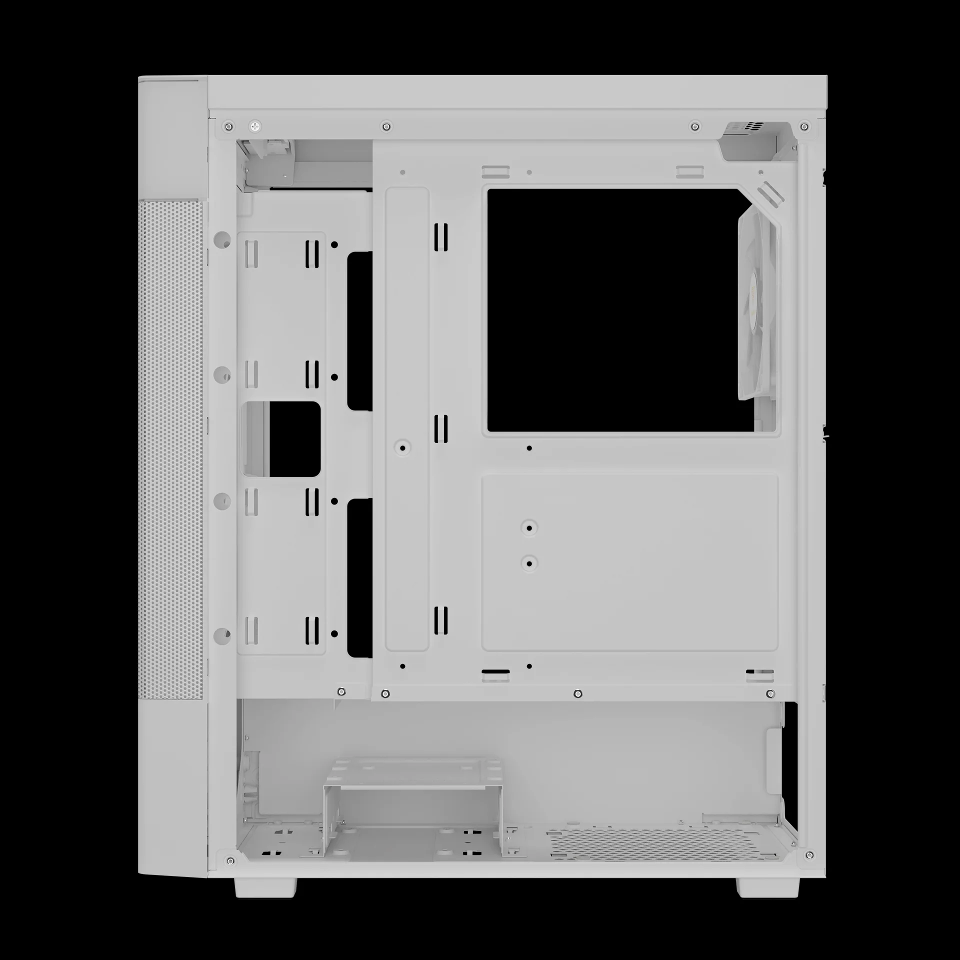 GAMDIAS AURA GC5 ELITE ARGB Mid Tower Gaming Case - White - Image 7