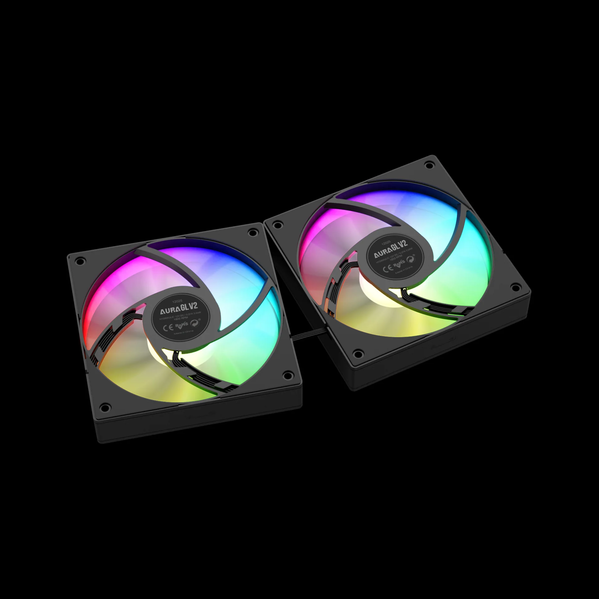 GAMDIAS AURA GL240 V2 ARGB Liquid Cooler - Black - Image 7