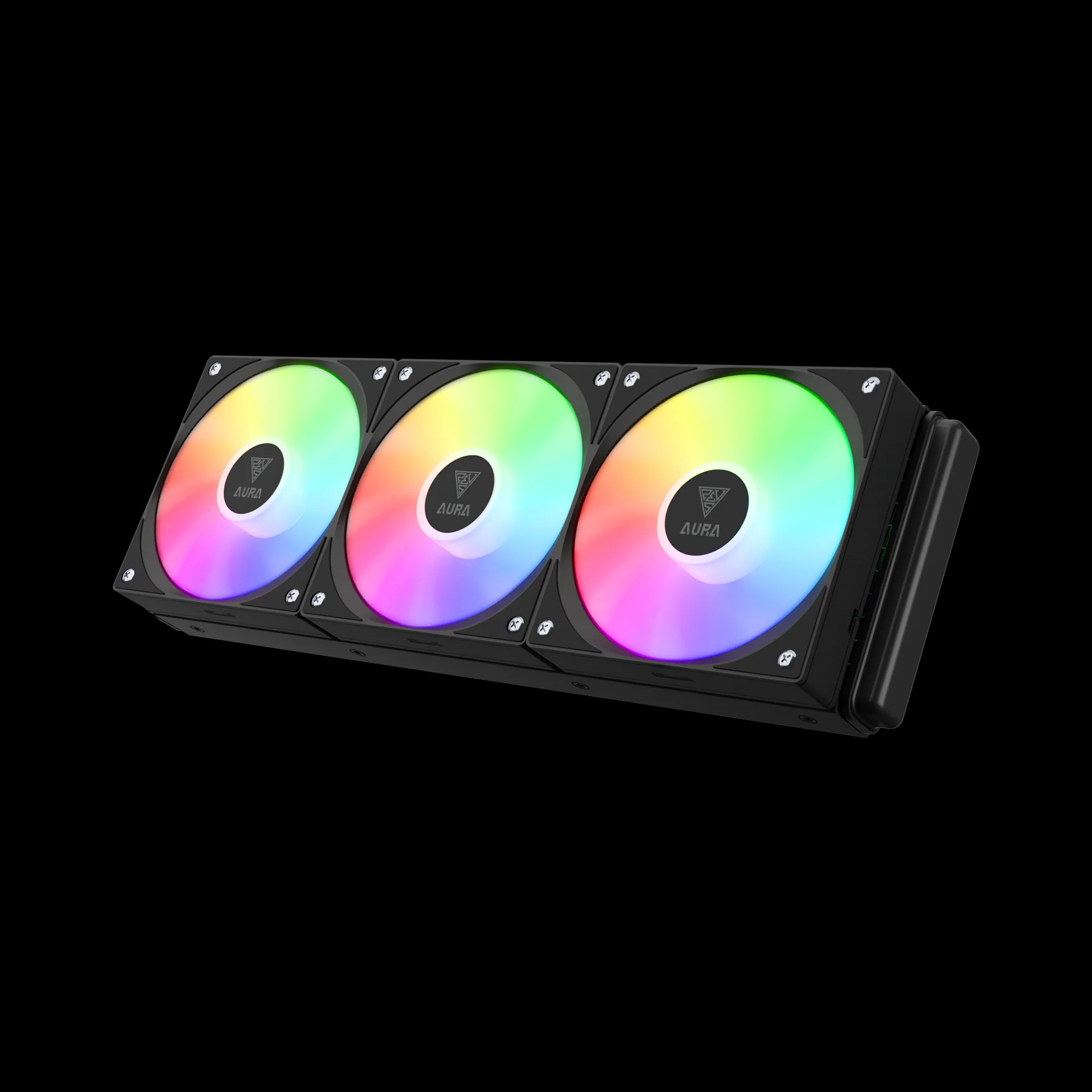 GAMDIAS AURA GL360 V2 ARGB Liquid Cooler - Black - Image 3