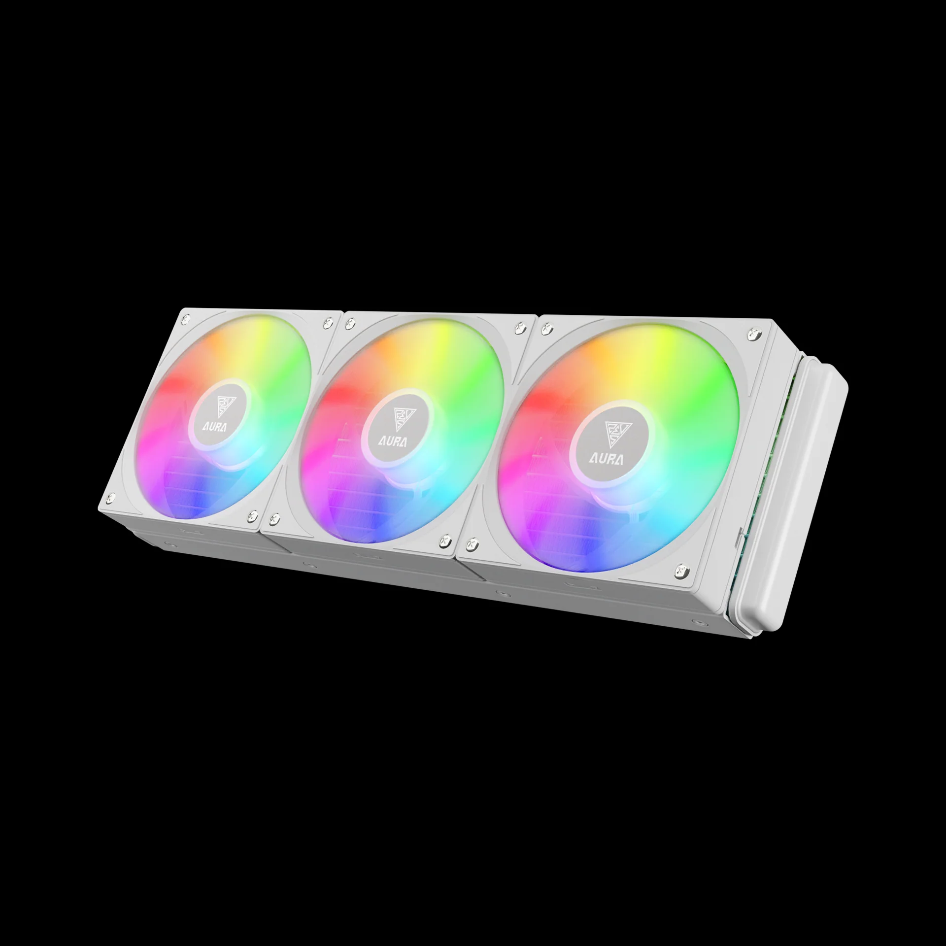 GAMDIAS AURA GL360 V2 ARGB Liquid Cooler - White - Image 5