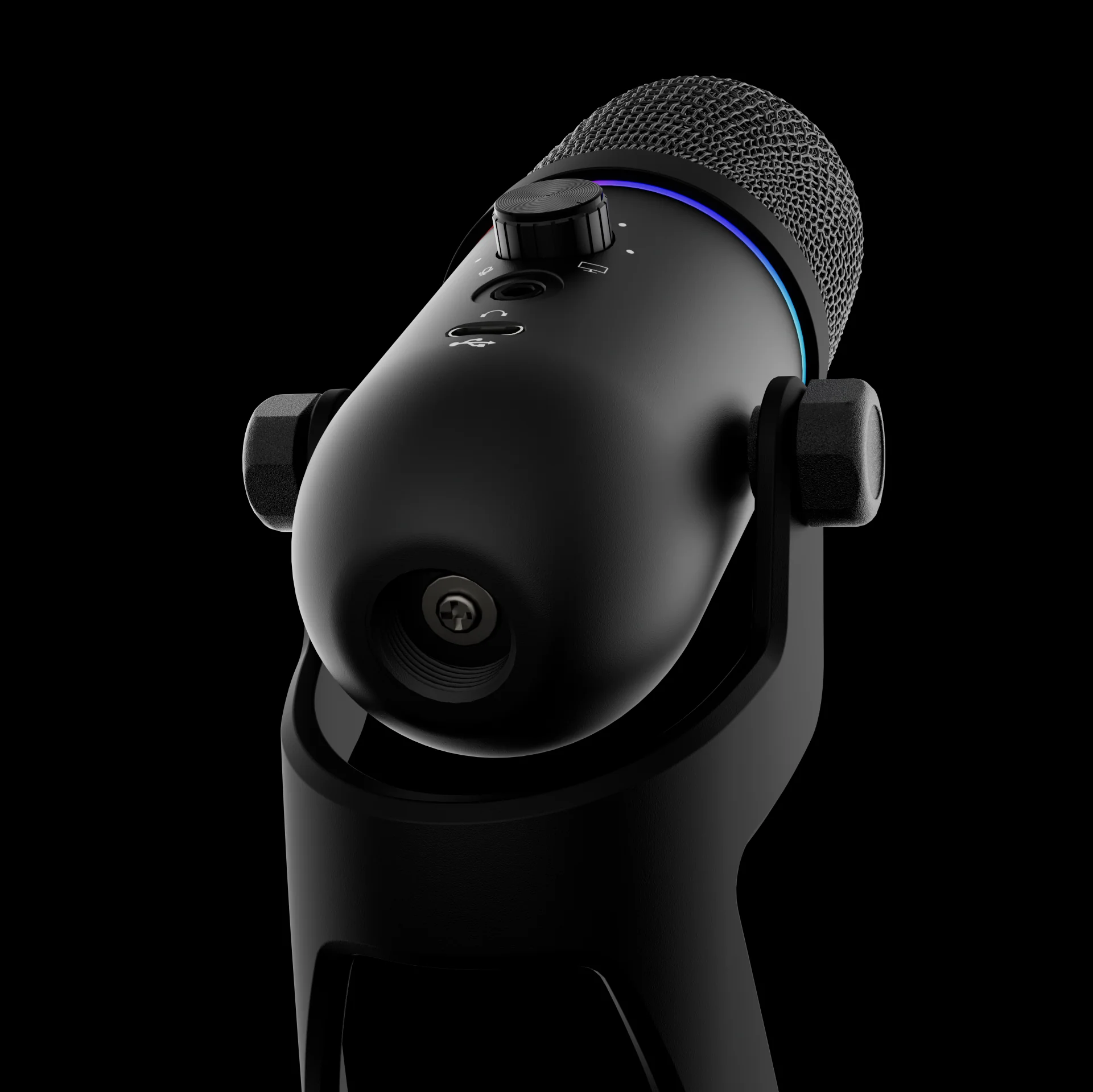 GAMDIAS PHEME M1 GAMING MICROPHONE - Noise Cancellation Built-in Foldable & Adjustable Stand - Image 7
