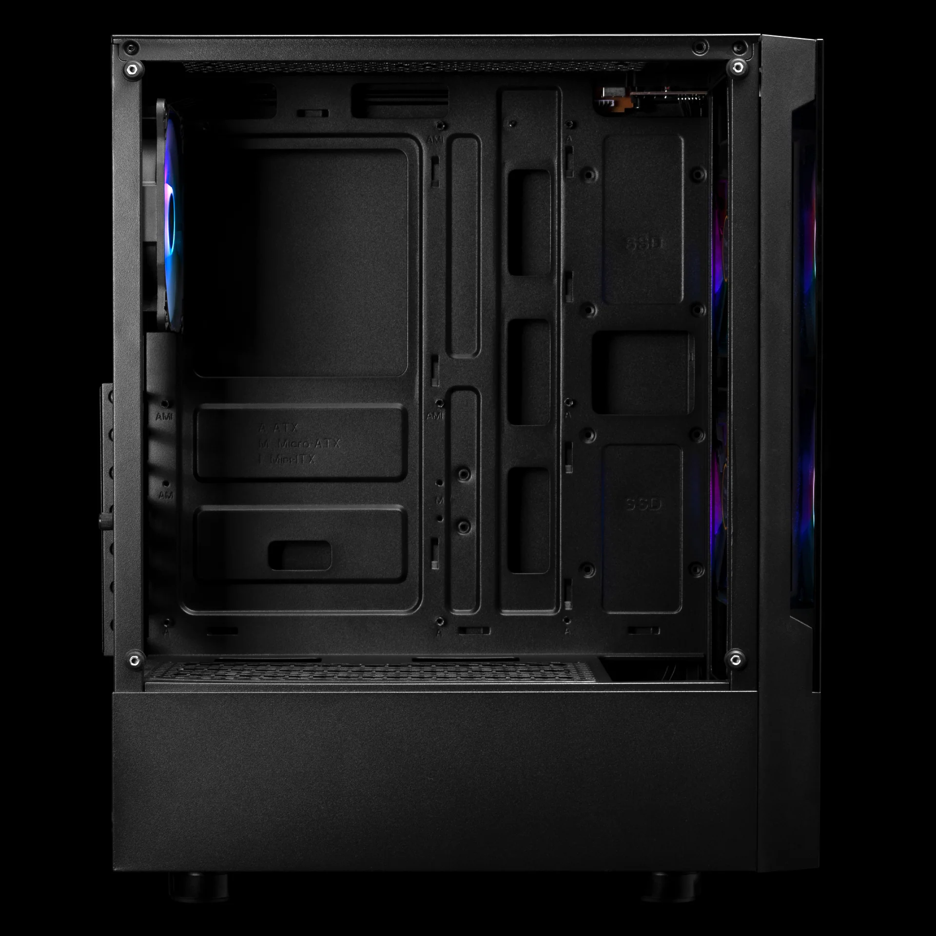 GAMDIAS TALOS E3 Gaming Case - Black - Image 4