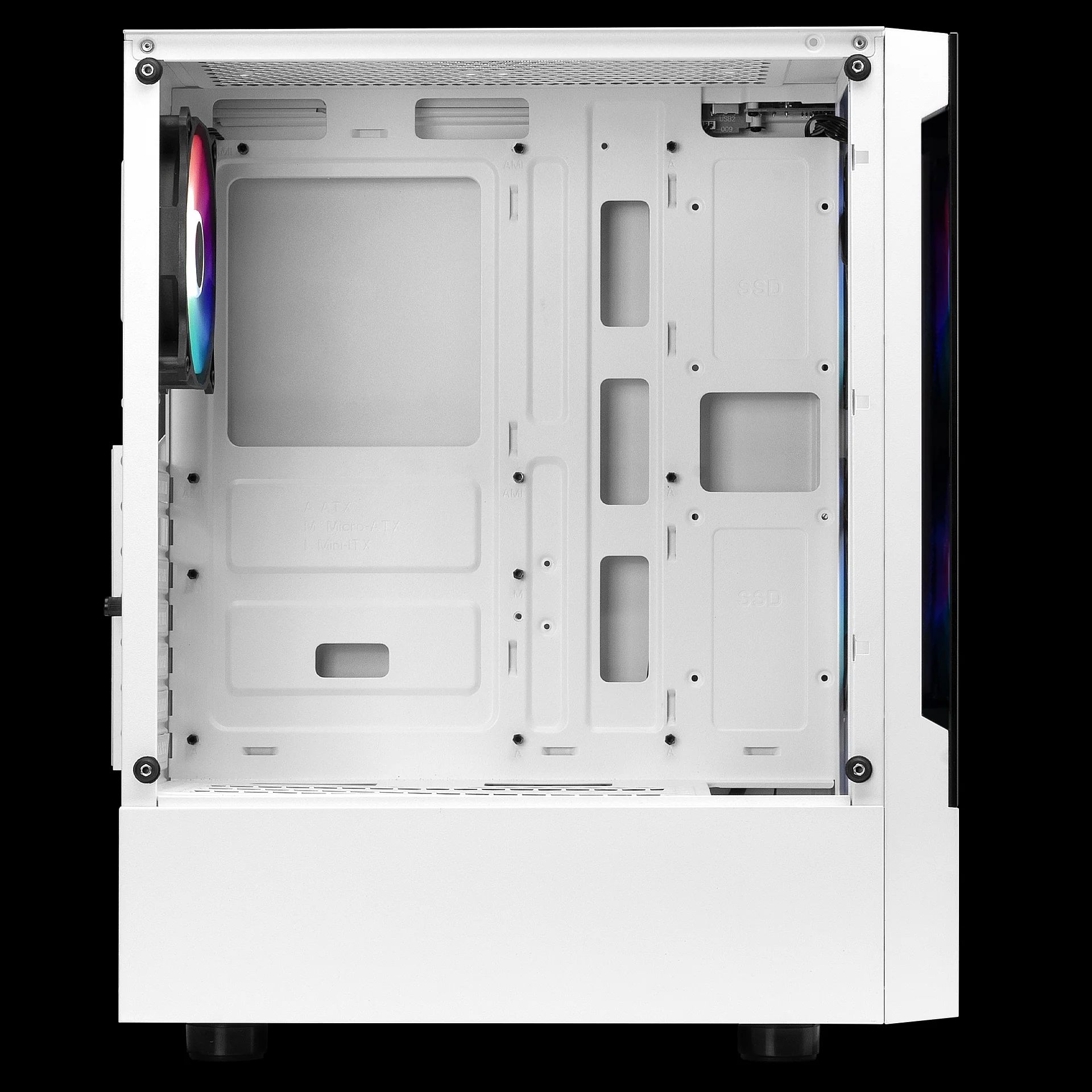 GAMDIAS TALOS E3 Gaming Case - White - Image 4