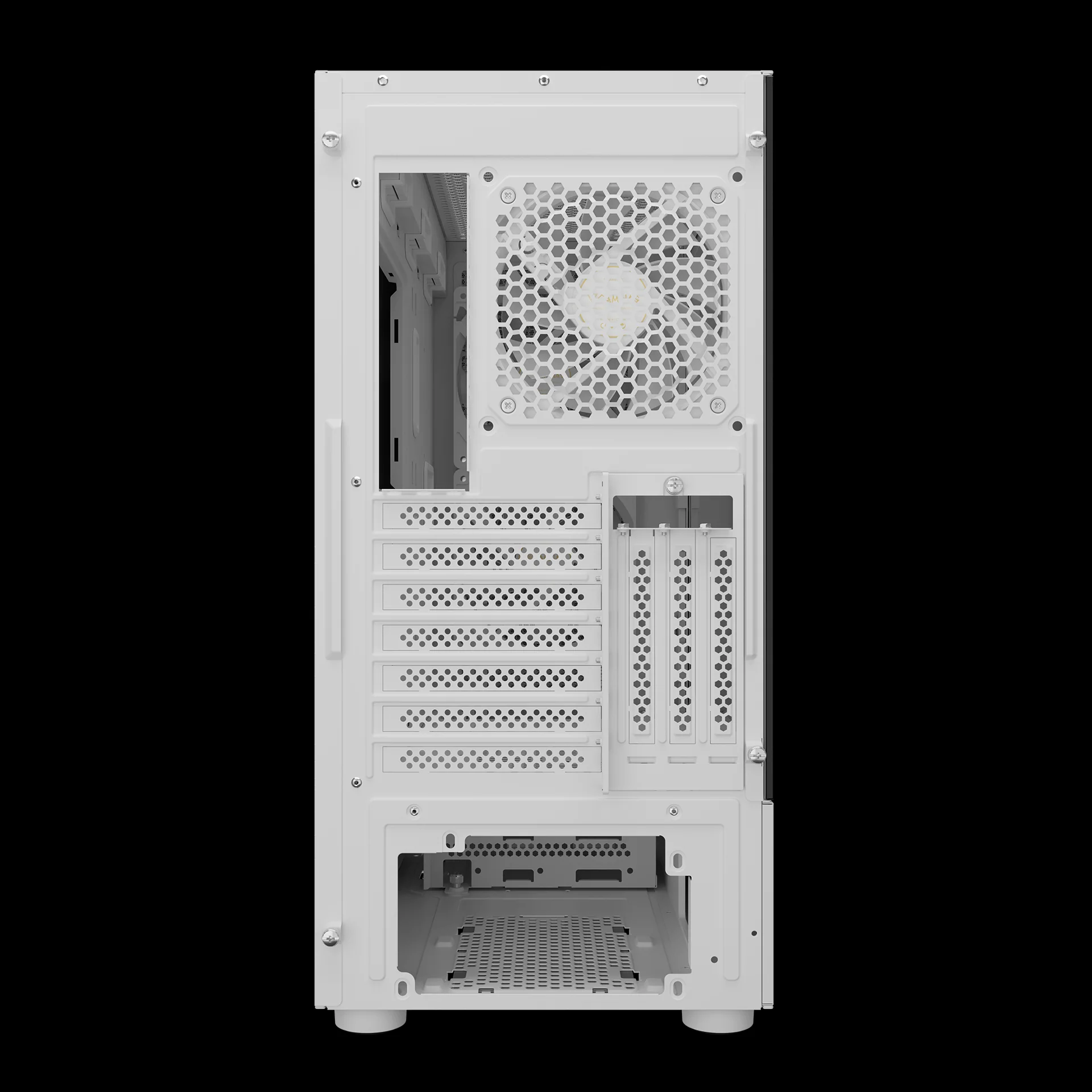 GAMDIAS TALOS M3 Mesh ARGB Mid Tower Gaming ARGB - White - Image 3