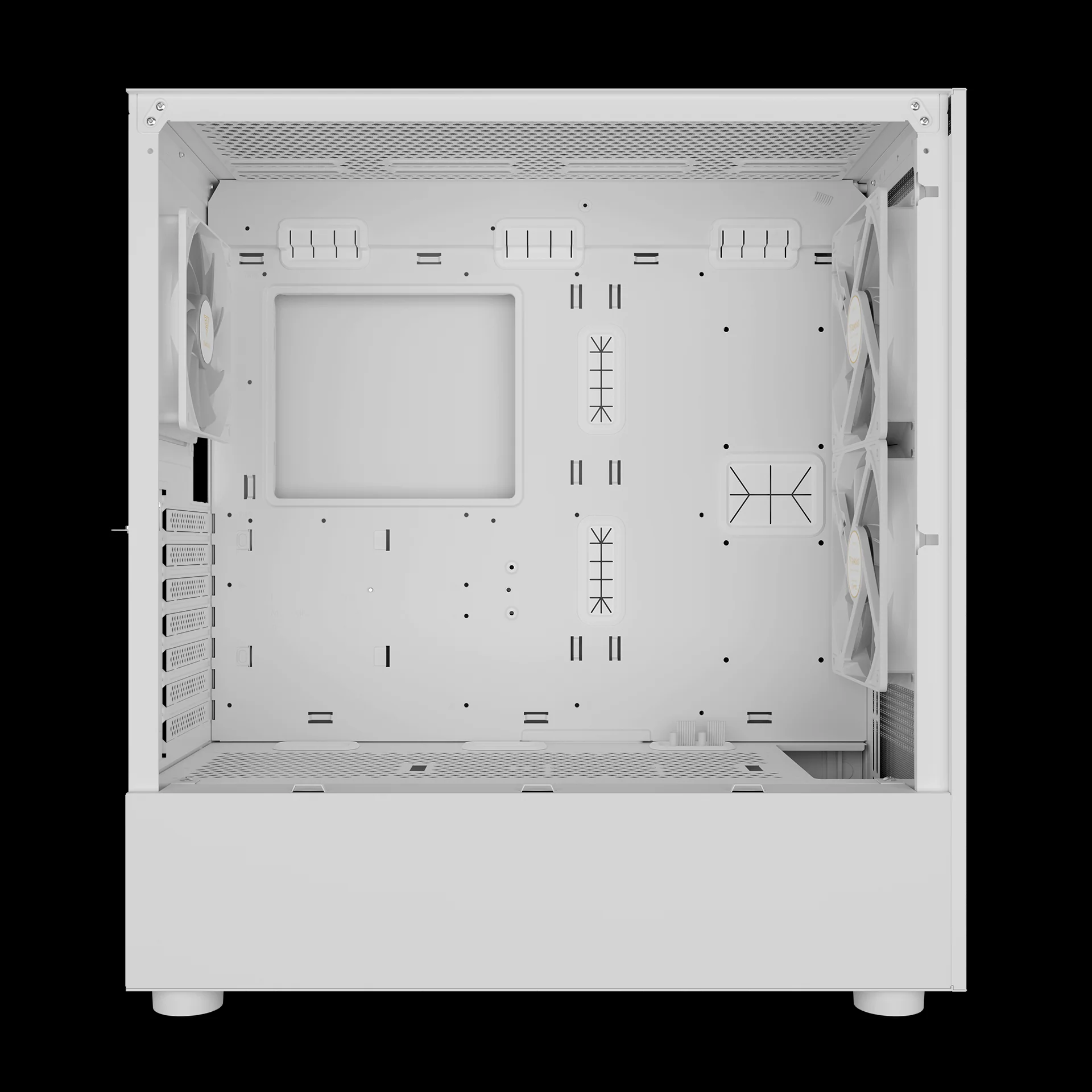 GAMDIAS TALOS M3 Mesh ARGB Mid Tower Gaming ARGB - White - Image 4
