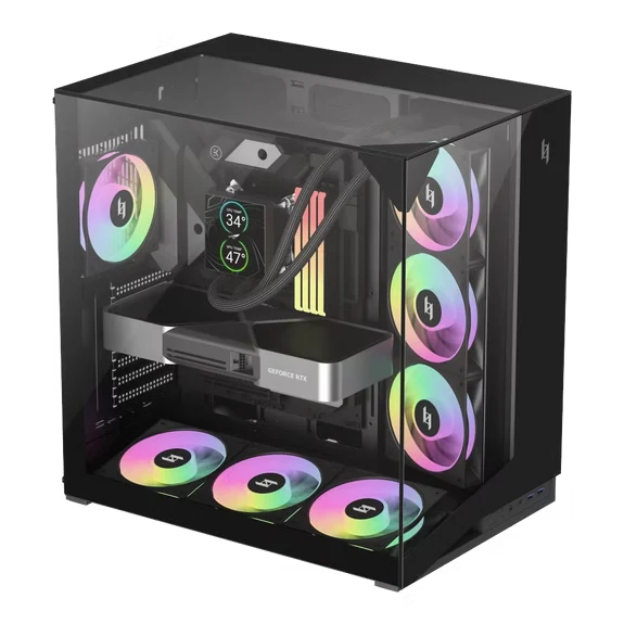 GAMEMAX C56 VC BLACK GAMING CASE - Image 3