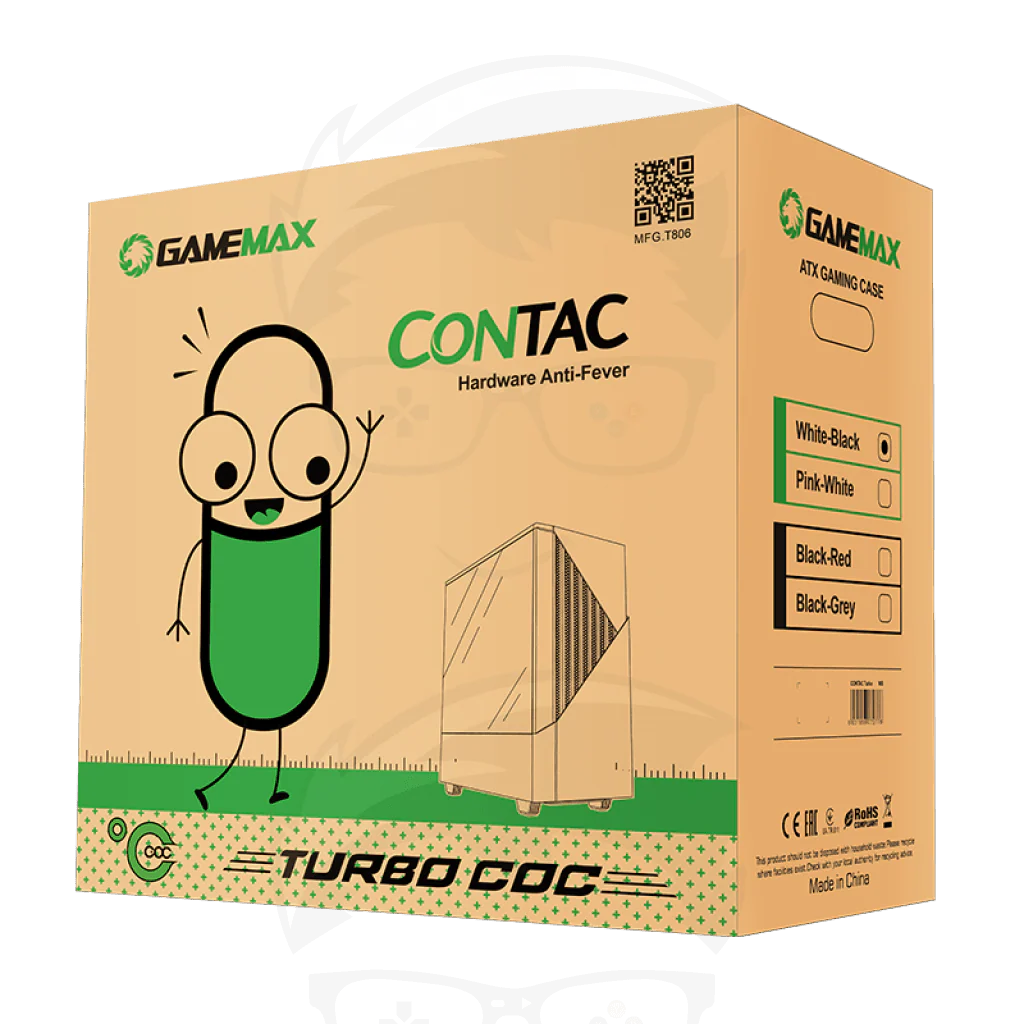 GAMEMAX Contac COC BR ATX GAMING CASE - Image 8