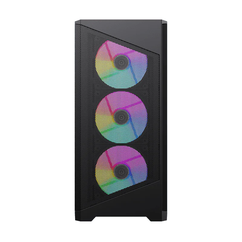 GAMEMAX Destroyer MB MATX Mesh Black GAMING CASE - Image 2
