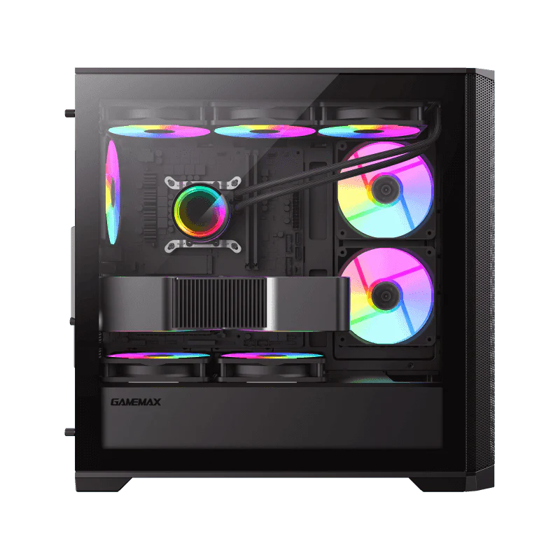 GAMEMAX Destroyer MB MATX Mesh Black GAMING CASE - Image 4