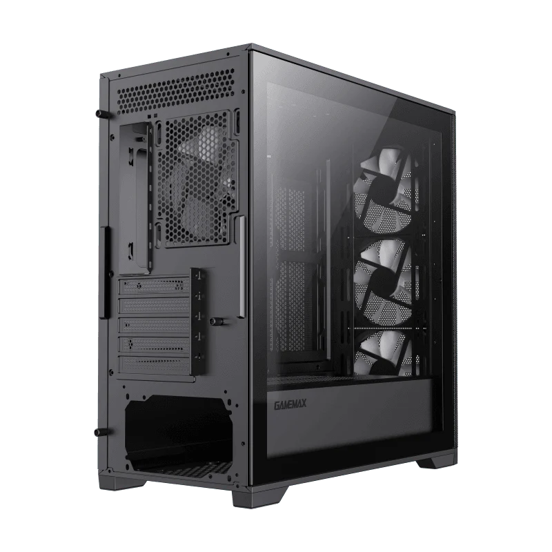 GAMEMAX Destroyer MB MATX Mesh Black GAMING CASE - Image 8