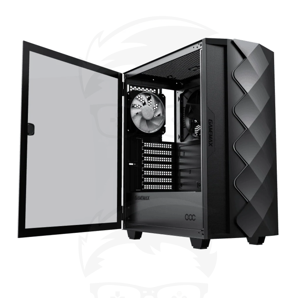 GAMEMAX Diamond COC BK E-ATX GAMING CASE - Image 3