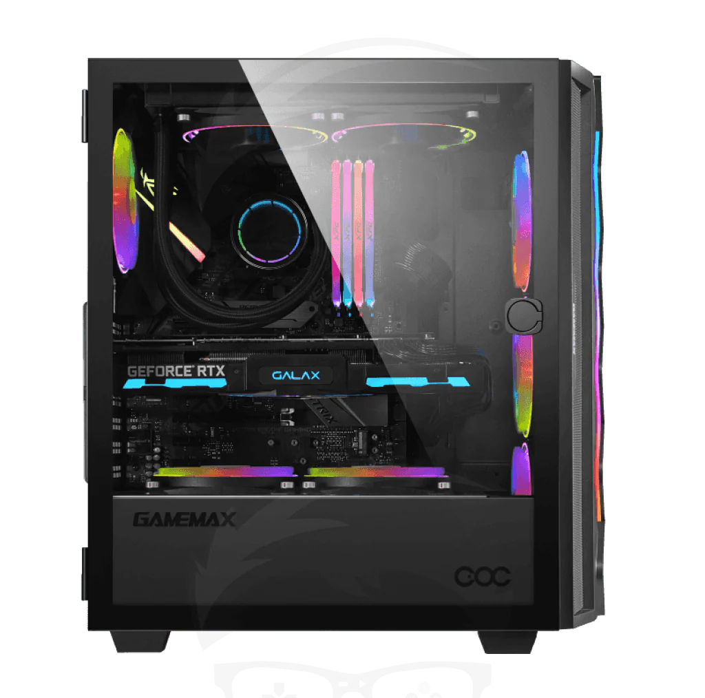 GAMEMAX Diamond COC BK E-ATX GAMING CASE - Image 5