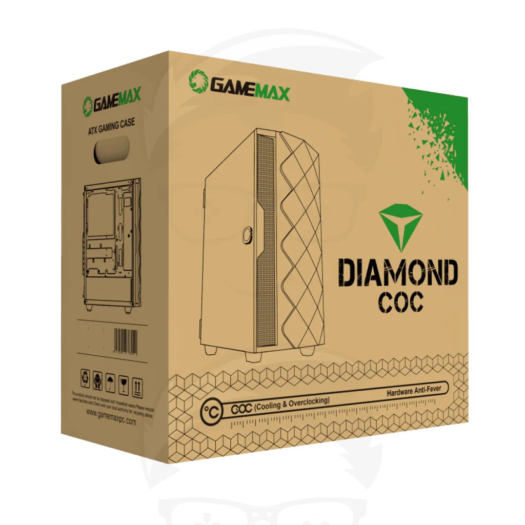GAMEMAX Diamond COC BK E-ATX GAMING CASE - Image 7