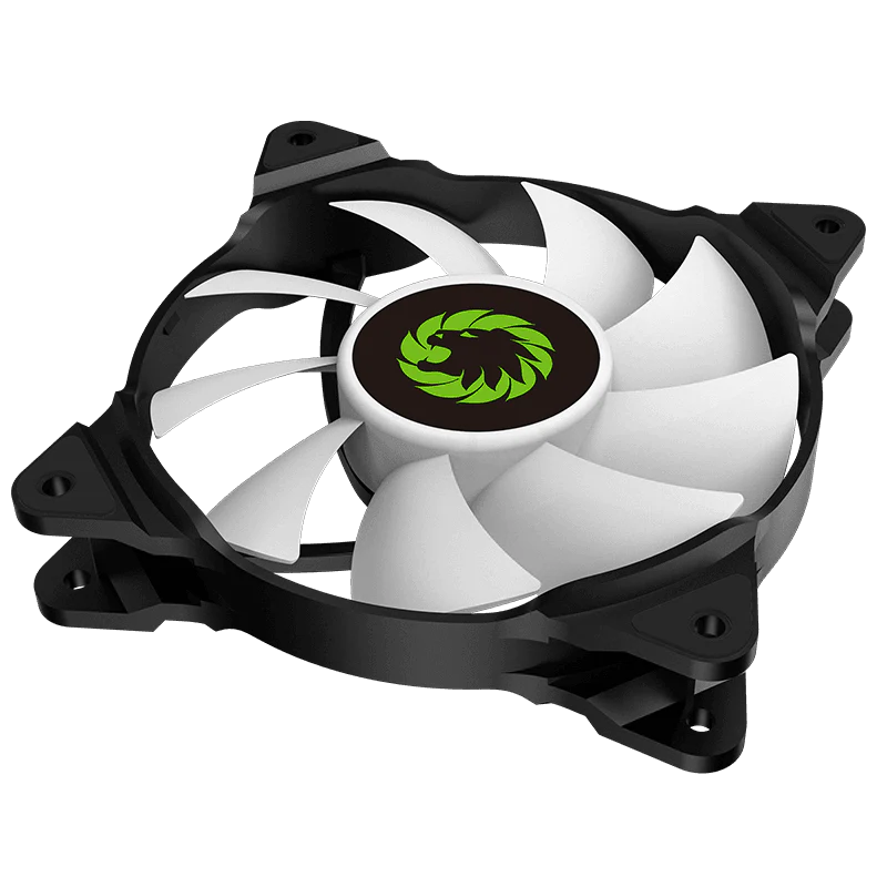 Gamemax FN-12RAINBOW-C2 ARGB 120mm 1100RPM Case Fan - Black - Image 4