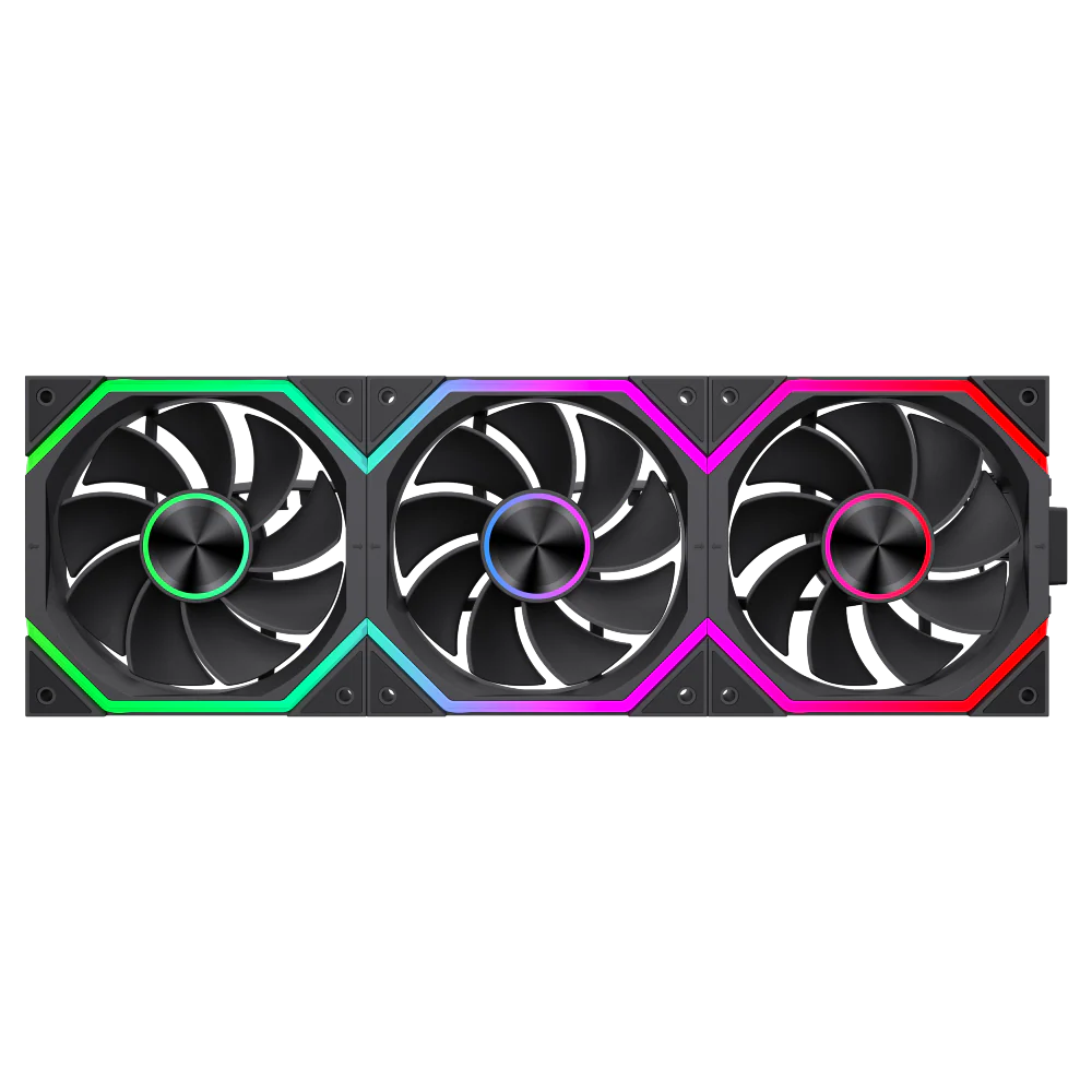 GAMEMAX FN12A-N2-WL-R Reversible Blade Cooling Fan - Image 2