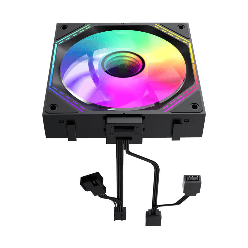 GameMax FN12A-S3I-R 3in1 Reverse Black - Image 4