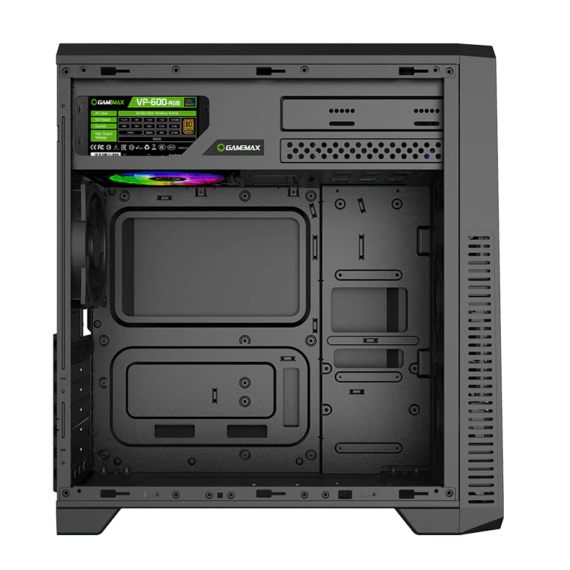 GAMEMAX G561-F RGB ECO ATX GAMING CASE - Image 5