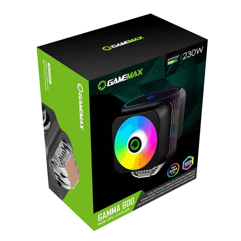 GAMEMAX Gamma 600 CPU AIR COOLING RGB - Image 5