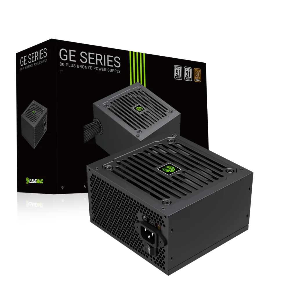 GAMEMAX GE 750 BLACK POWER SUPPLY