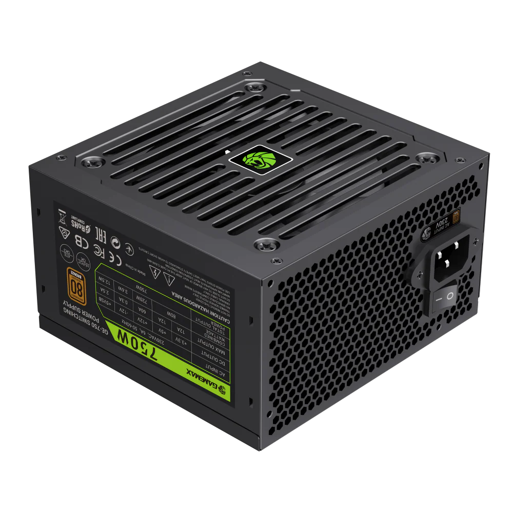 GAMEMAX GE 750 BLACK POWER SUPPLY - Image 7