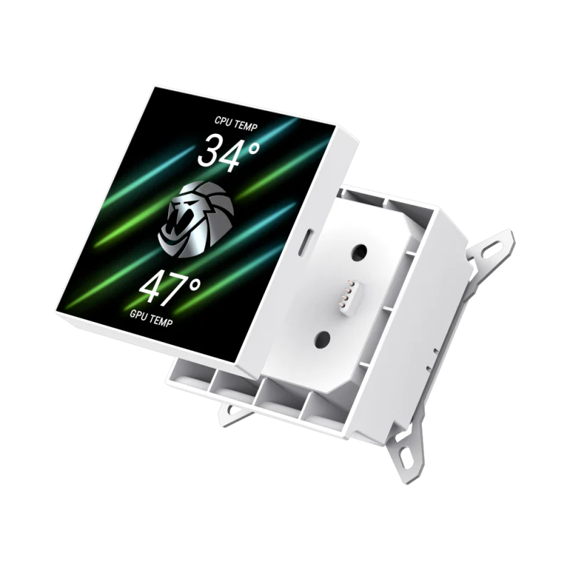 GAMEMAX GLACIER 360 WH LIQUID CPU COOLER  WHITE - Image 3