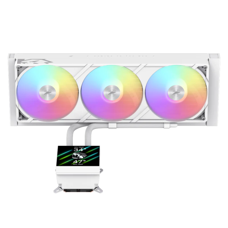 GAMEMAX GLACIER 360 WH LIQUID CPU COOLER  WHITE - Image 6