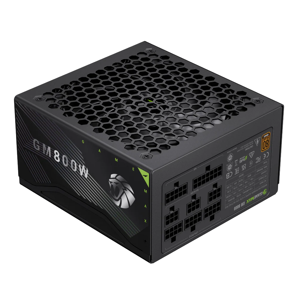GAMEMAX GM 800B SERIES 80 PLUS BRONZE FULL MODULER POWER SUPPLY 800W - Image 2