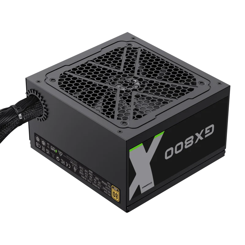 GAMEMAX GX-800 GOLD BLACK POWER SUPPLY - Image 2