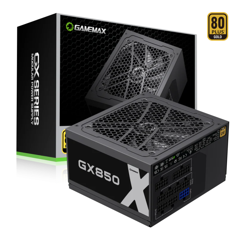 GAMEMAX GX-850 850W 80 Plus Gold Fully Modular Power Supply - Image 5