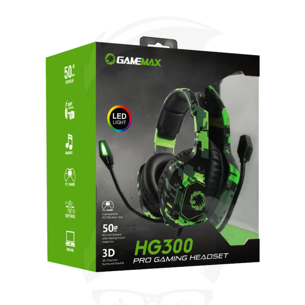 GAMEMAX HG300 GAMING HEADSET - Image 3