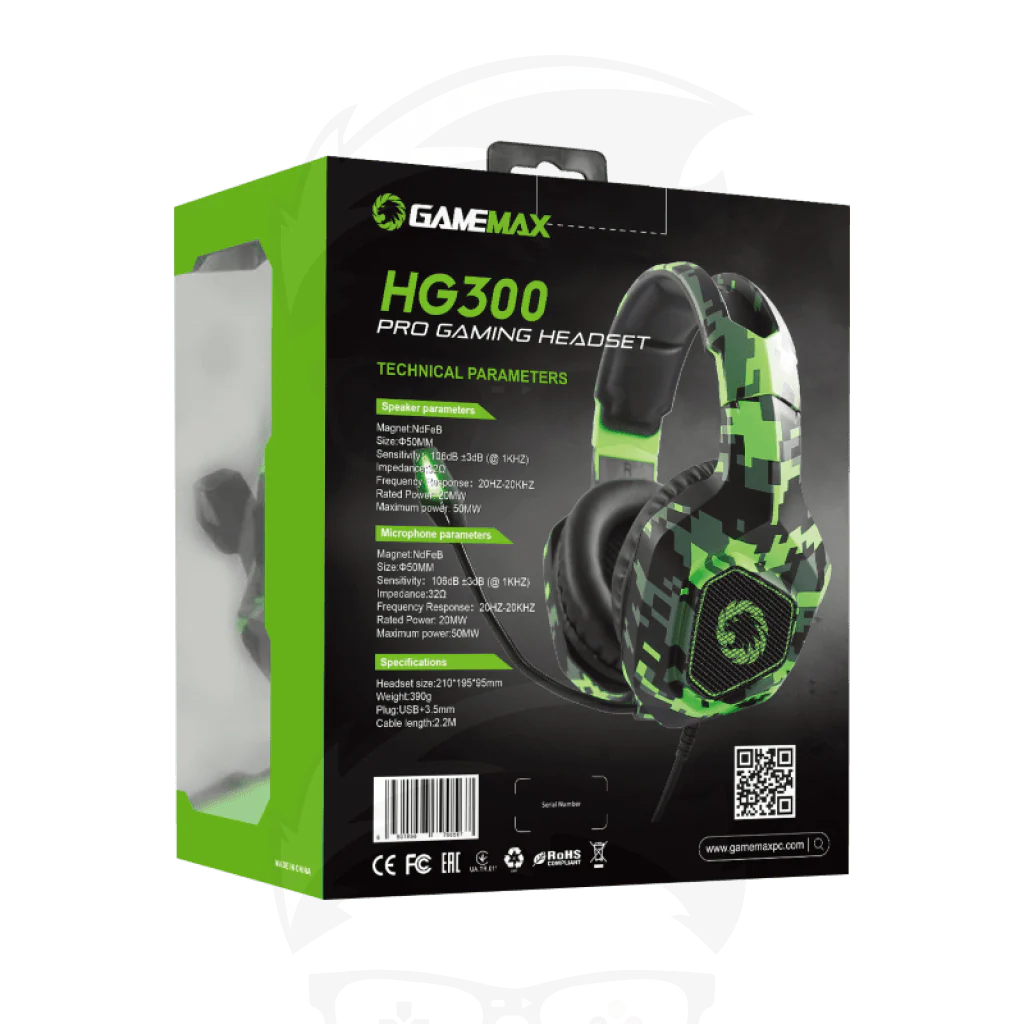 GAMEMAX HG300 GAMING HEADSET - Image 4