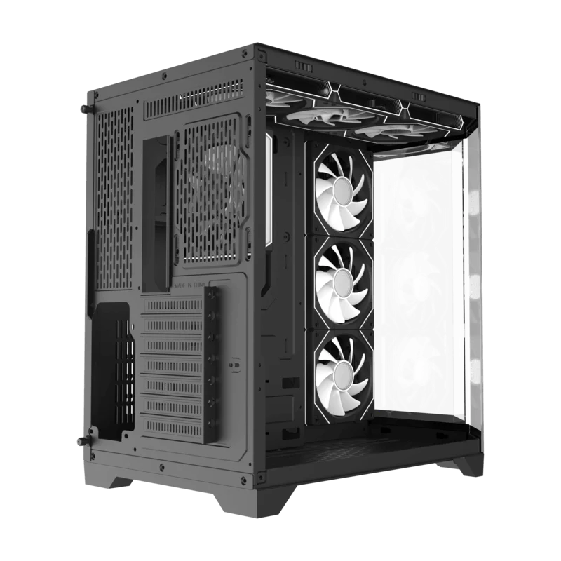GAMEMAX HYPE-A Black ATX ARGB GAMING CASE - Image 5