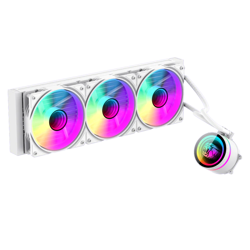 GAMEMAX IceBurg 360mm ARGB Water Cooling WH - Image 2