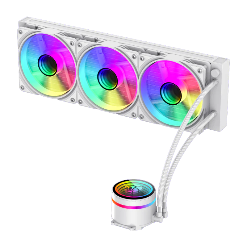 GAMEMAX IceBurg 360mm ARGB Water Cooling WH - Image 3