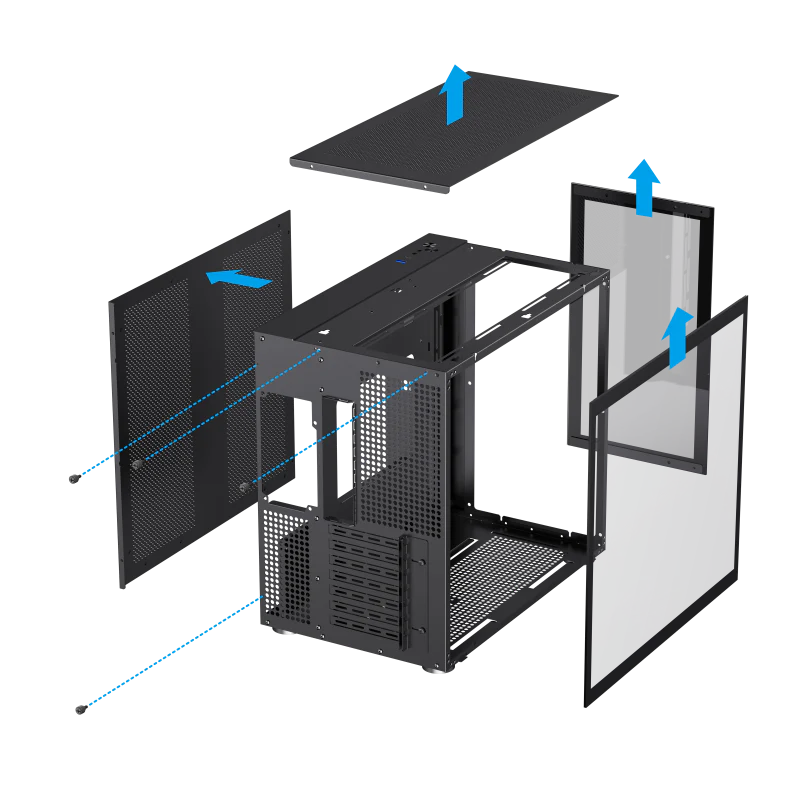 GAMEMAX Infinity Black E-ATX GAMING CASE - Image 6