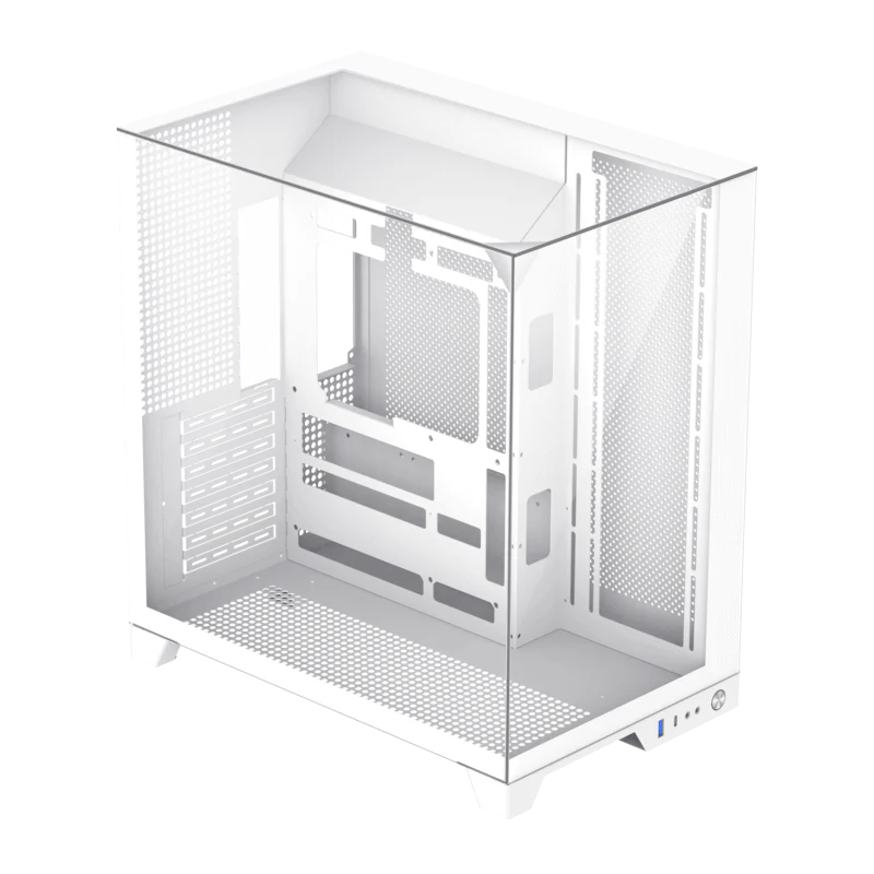GAMEMAX Infinity Plus WH Mid Tower ATX PC Case (Fans Not Included)