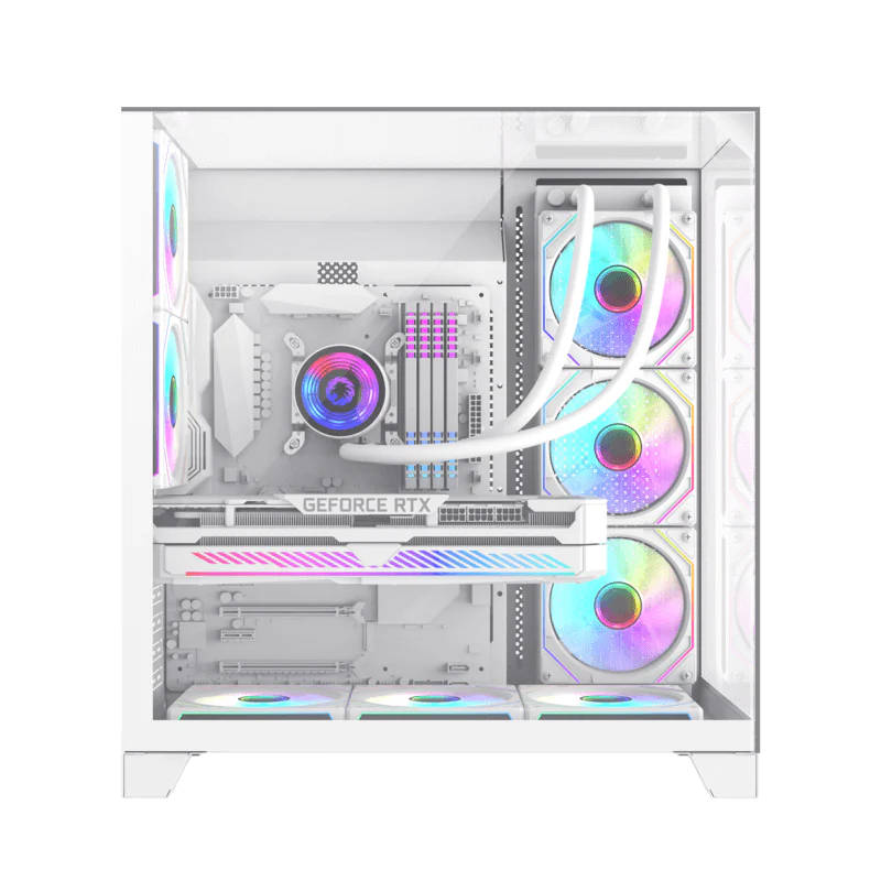 GAMEMAX Infinity Plus WH Mid Tower ATX PC Case (Fans Not Included) - Image 4
