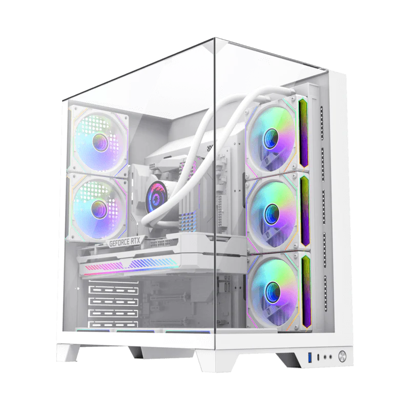 GAMEMAX Infinity Plus WH Mid Tower ATX PC Case (Fans Not Included) - Image 6