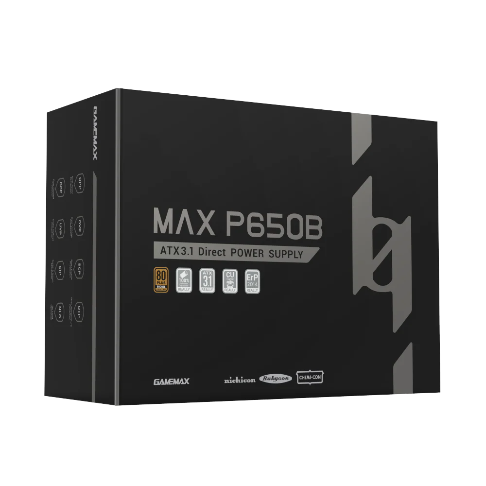 GAMEMAX MAX P650 B POWER SUPPLY