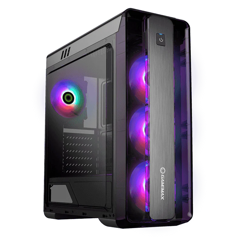 GAMEMAX MoonLight FRGB BK GAMING CASE