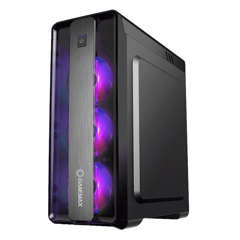 GAMEMAX MoonLight FRGB BK GAMING CASE - Image 3