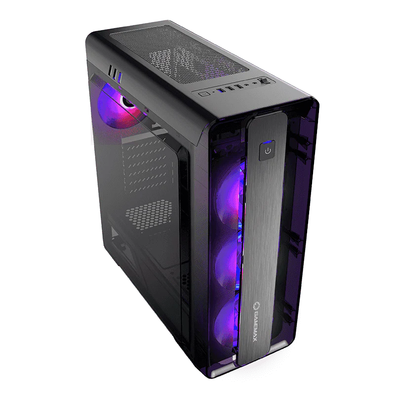 GAMEMAX MoonLight FRGB BK GAMING CASE - Image 4