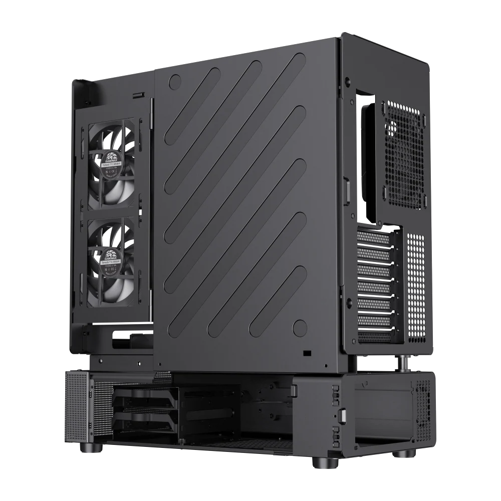 GAMEMAX N90 BG GAMING CASE BLACK - Image 12