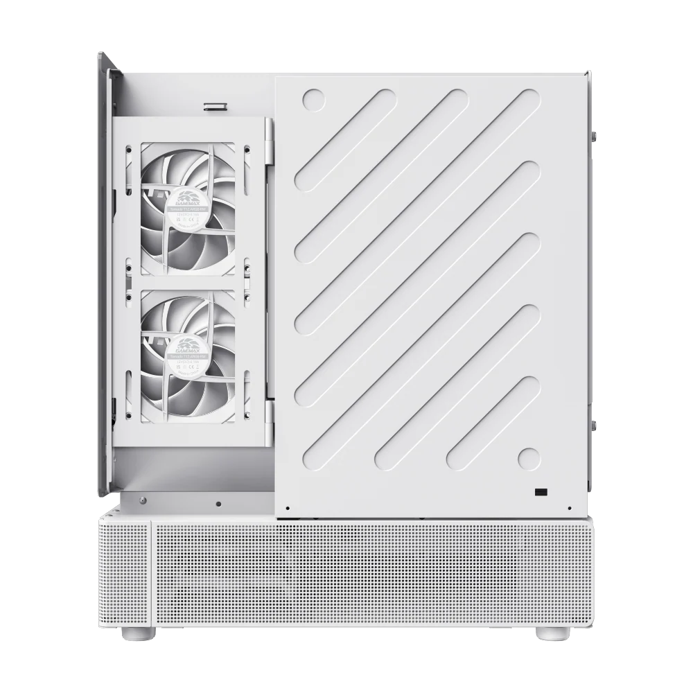 GAMEMAX N90 WH GAMING CASE WHITE - Image 6