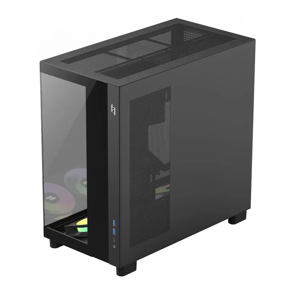 GAMEMAX NEX C53 BLACK GAMING CASE - Image 5