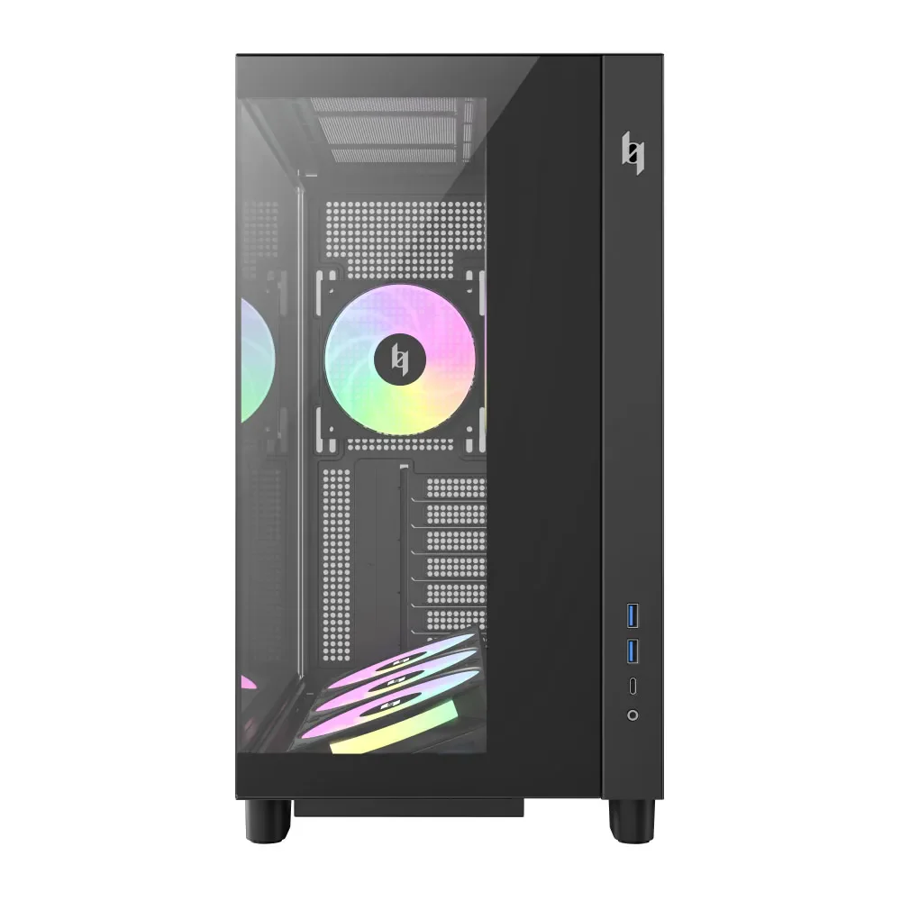 GAMEMAX NEX C53 BLACK GAMING CASE - Image 8
