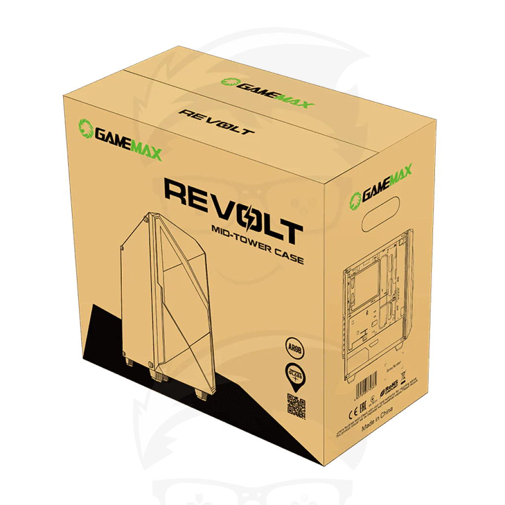 GAMEMAX Revolt ATX BLACK GAMING CASE - Image 10